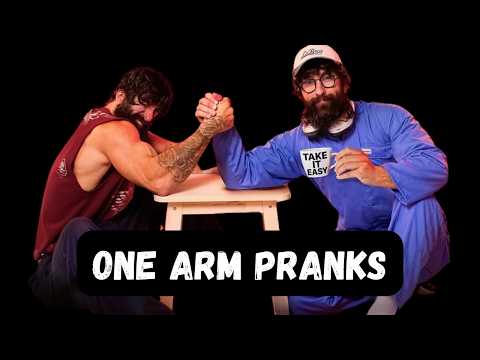 Anatoly uncut pranks, He only needs one arm