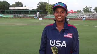 2026 August 16 - USA Women's U19 v Canada post-match interview with Mahek Desai