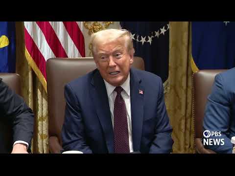 YouTube video thumbnail: Trump on war in Ukraine, 'Very Good Relationship' With Putin