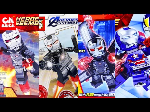 Lego All Iron Patriot War Machine Legion Minifigures Collection ep3