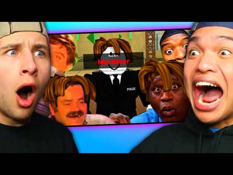 ROBLOX Murder Mystery 2 Funny MEMES! [#4] (Reaction)