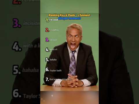 Ranking Key & Peele’s funniest blooper moments.#Key&Peele#JordanPeele#Keegan-MichaelKey#celebrity#fy