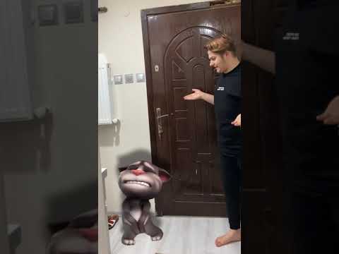 Konuşan Tom Evimde Tuvalete Giriyor #Shorts