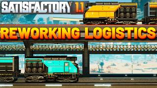 Reworking Logistics for The MEGAFACTORY Satisfactory 1.1