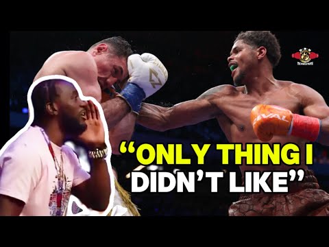 Terence Crawford REVEALS what he DID NOT LIKE about the Shakur Stevenson vs Zepeda win