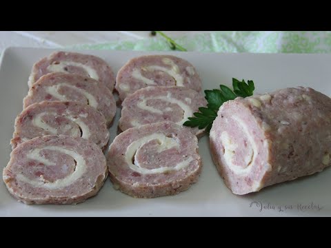 Cómo hacer fiambre de pollo y queso 😍SANO Y CASERO!