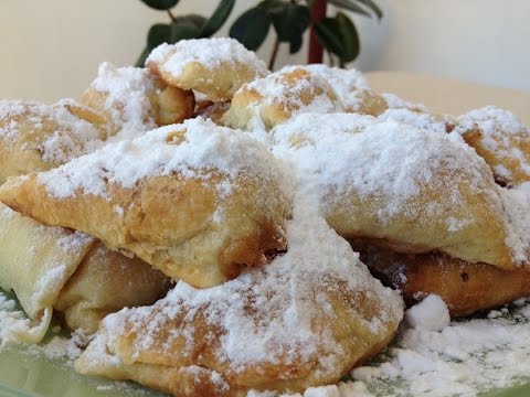 Слоенки (слойки) с яблоками и другой начинкой-быстро и вкусно