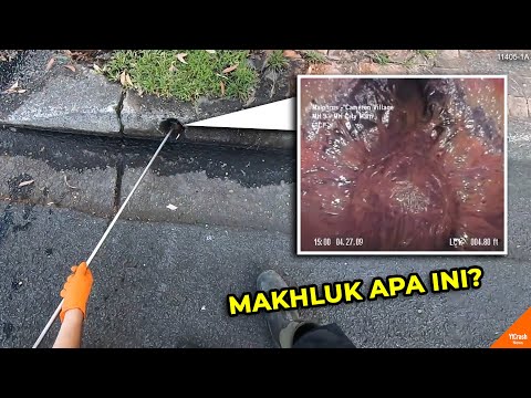 NGERI..!! Kamera Kecil Dimasukkan dalam Gorong-gorong, Hal² Aneh inipun Ditemukan #YtCrash
