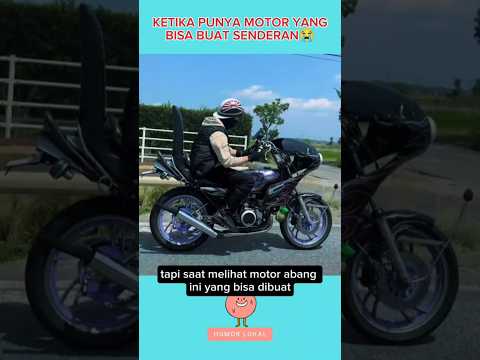 KETIKA PUNYA MOTOR YANG BISA BUAT SENDERAN #viralvideo