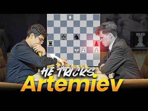 Fearless Suleymanli tricks Artemiev | 10th Vugar Gashimov Memorial 2024 Blitz