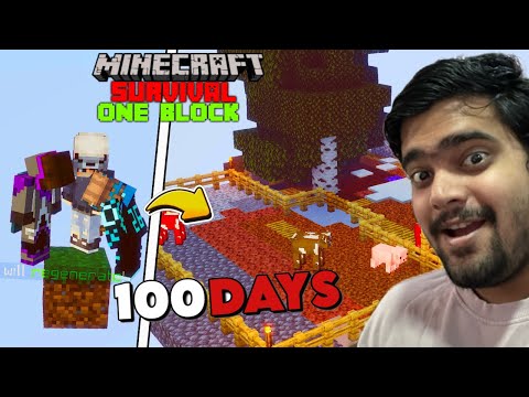 Surviving 100 Days on a Single Block in Minecraft – Our Ultimate Challenge