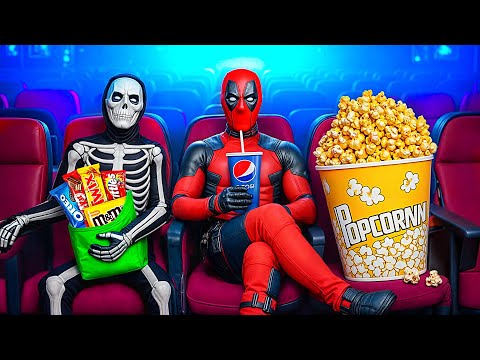 Funny Ways To Sneak Superheroes Into The Movies | Funny Situations by Multi DO Challenge