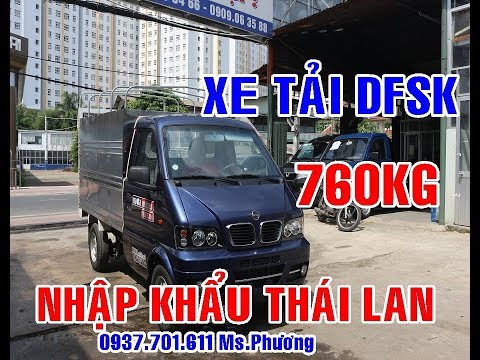 Bán xe tải nhỏ DFSK 850kg - hỗ trợ vay cao giá rẻ nhất TP. HCM
