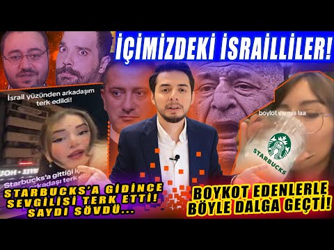 İsrail Türkiye'de İçimizdeki İsrailliler! Ümit Özdağ Fatih Altaylı Oğuzhan Uğur.. Starbucks'da Kız..