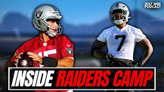 Sam Warren Breaks Down What's Really Happening at Raiders Camp