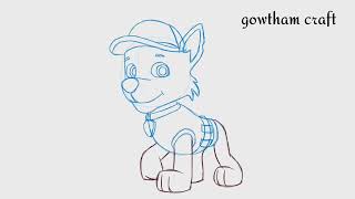 dog drawing