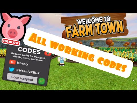 Codes For Welcome To Farmtown 2 07 2021 - welcome to farmtown cotton roblox