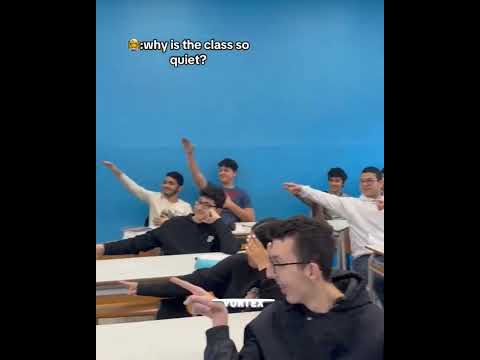 Why is the class so quiet? #edit #class