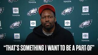 Arnold "AK" Ebiketie on His Decision to Join the Eagles