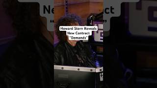Breaking news: Howard Stern reveals new contract “demands”.