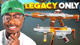 Warzone, but I can ONLY Use Legacy Loadouts