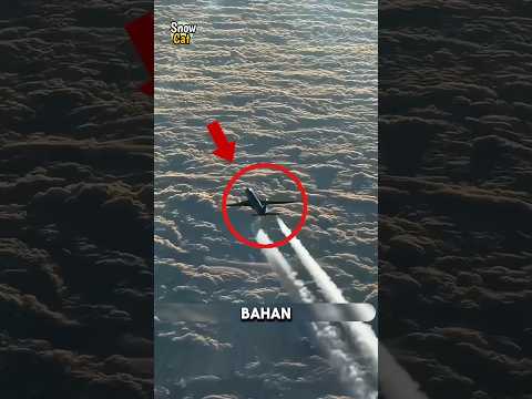 PESAWAT MEMBUANG BAHAN BAKAR SAAT TERJADI MASALAH😱