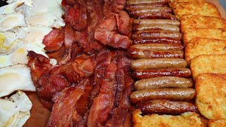 (ASMR) BREAKFAST MUKBANG 