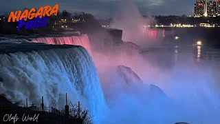 Niagarafälle im April - Eisiger Wind & gigantische Wassermassen