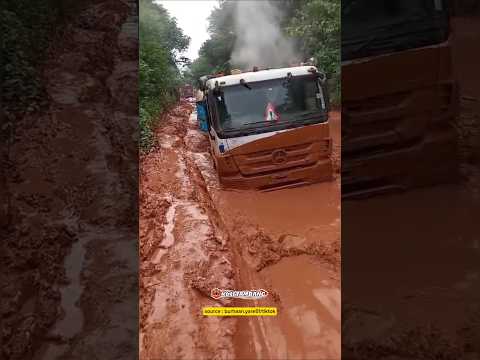 did it pass? mercedes truck in the wrong place