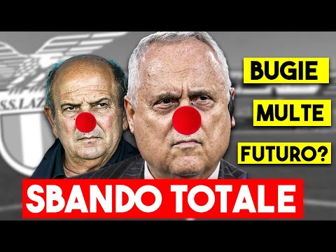 LAZIO allo SBANDO TOTALE: NON c'รจ FUTURO!! โ