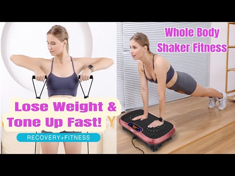 Get Fit Fast! 💥 Full-Body Vibration Plate for Instant Results!