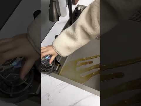 Elegant Stainless Steel Waterfall Kitchen Sink - Product Link in Description