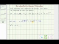 Completing the Square Concepts