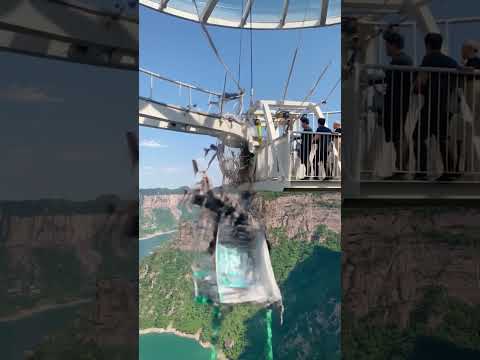 Bungee Jump Turns into Horror Scene #shorts