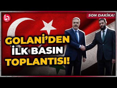 SON DAKİKA! Dışişleri Bakanı Hakan Fidan ve Golani görüşme sonrası basın açıklaması yaptı!