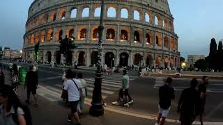 Exploring Rome: Purple Dress Shirt Edition