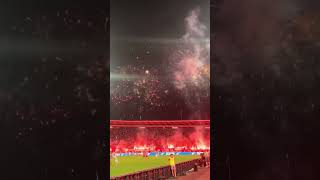 Insane pyro show from Red Star Belgrade fans in the Eternal Derby