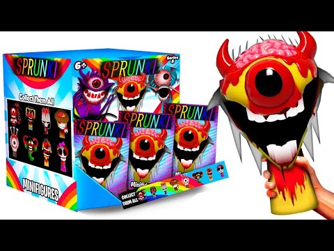 ¡La CAJA MISTERIOSA de Sprunki FASE 8! 🤩 Minifiguras de TODOS Los SPRUNKIS FASE 8, GRAY y WENDA