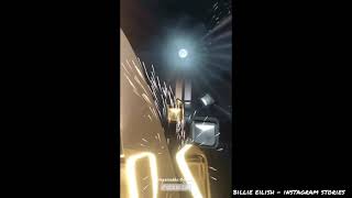 billie eilish via instagram stories - 10/2/2021