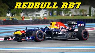 Hadjar & Coulthard driving the Redbull RB7 | Paul Ricard 2026