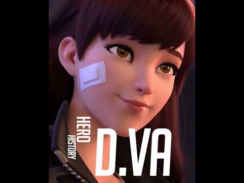 Overwatch D.Va Lore in 60 seconds! #shorts