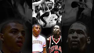 Fierce Competition of Jordan-Barkley Olympic Trials#michaeljordan #charlesbarkley #olympics #nba