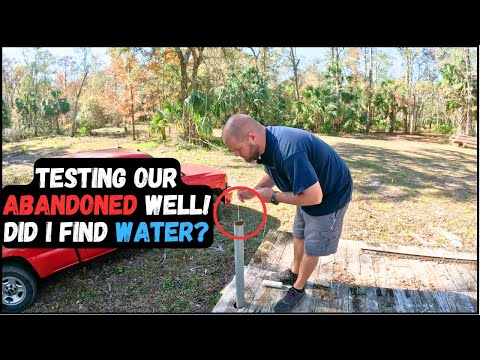 Did We Find WATER? Abandonded Well!