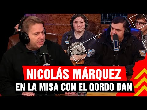 💥 NICOLÁS MÁRQUEZ en la MISA con el Gordo DAN