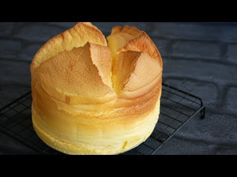 割れしゅわスフレチーズケーキ | My  Souffle Cheesecake!