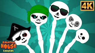 Familia de dedos esqueleto de Halloween y más rimas para niños pequeños