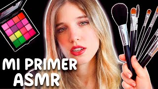 ASMR 1 HORA de MIS PRIMEROS ASMR 🌙✨(Te maquillo, Espuma, Slime, Comiendo, Masaje Oídos, Triggers)