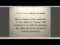 Understanding Adjective and Noun Clauses
