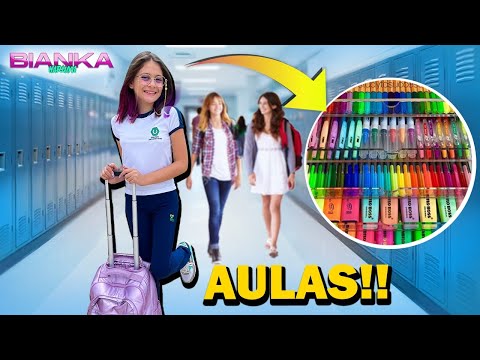 MEU PRIMEIRO DIA DE AULA !! ROTINA VOLTA ÀS AULAS 2022 - BIANKA