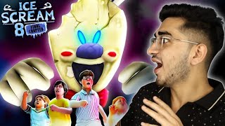 FINALLY ESCAPED THE HORROR ICE SCREAM FACTORY | ICE SCREAM 8 HORROR GAMEPLAY